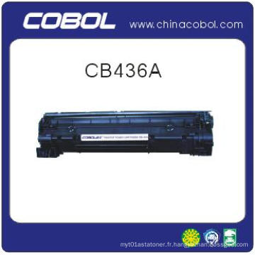 Cartouche toner CB436A pour imprimantes laser Bk pour HP M1120 / M1120n / M1522NF / M1522n / 1505 / 1505n / 1319